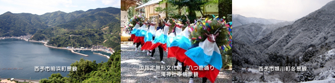 西予市の風景